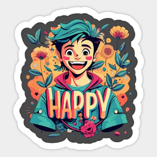 Happy Always Sticker